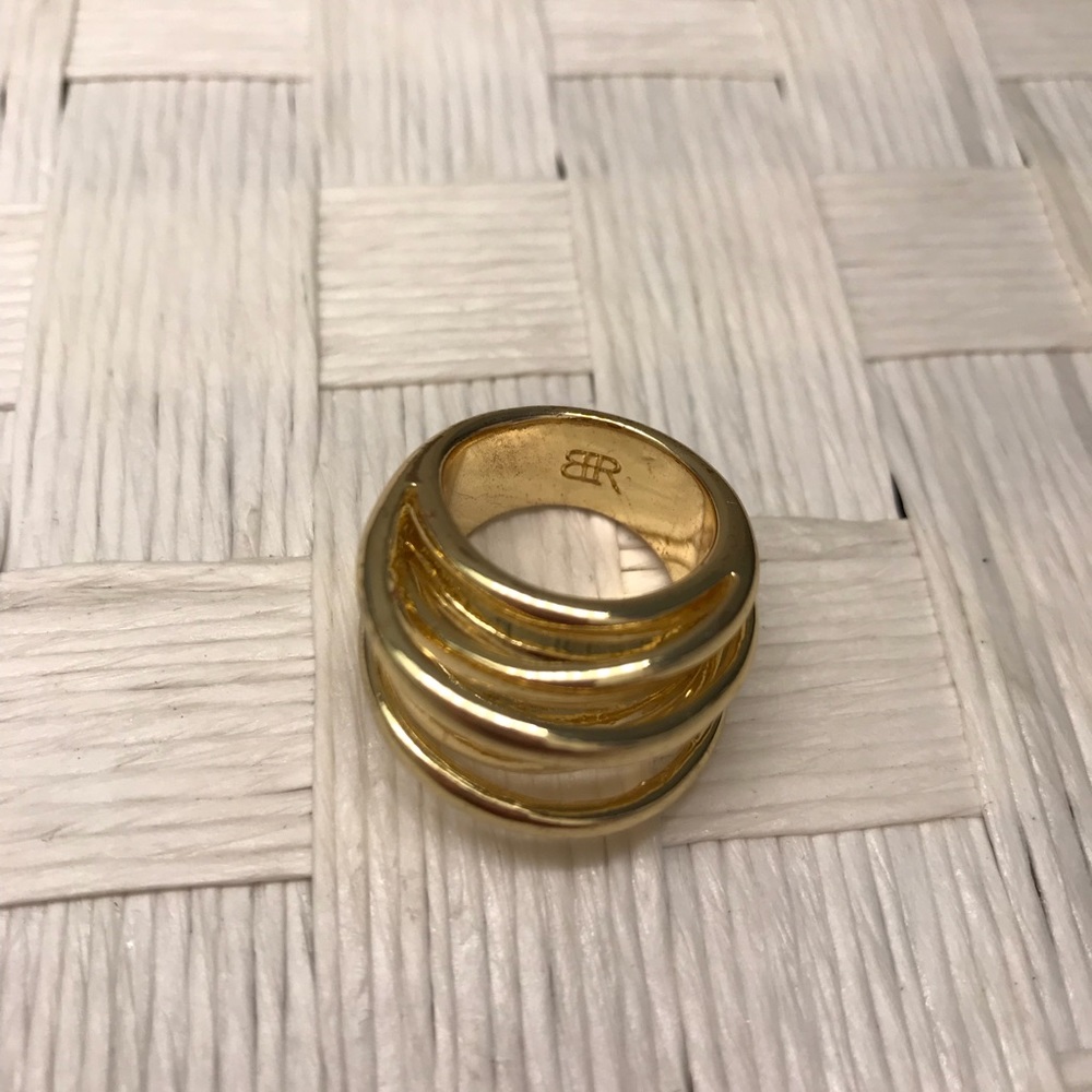 Banana Republic Infinity Circle Statement Ring - image 5